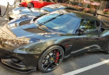 Evora GT430 public debut at The Dorchester, Park Lane, London