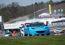 Victory for Lotus Cyan Racing in first Swedish GT race of 2018
